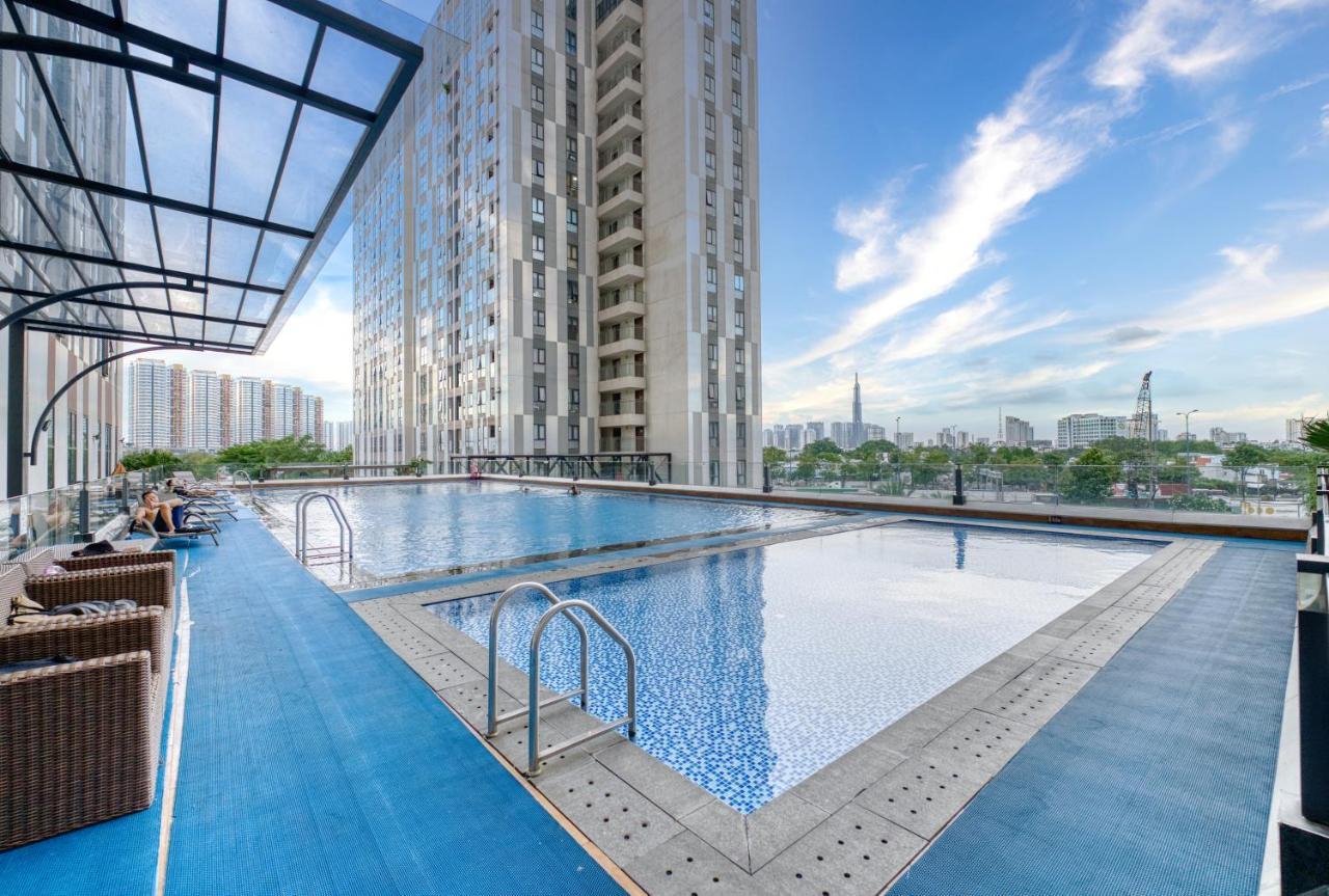 Cozy Private Bedroom In A Luxury 2Br Condo Ho Chi Minh-staden Exteriör bild