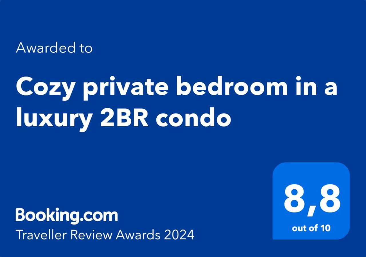 Cozy Private Bedroom In A Luxury 2Br Condo Ho Chi Minh-staden Exteriör bild